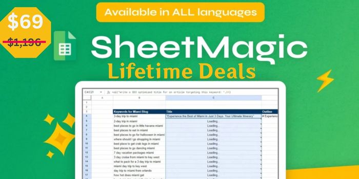 SheetMagic Lifetime Deals