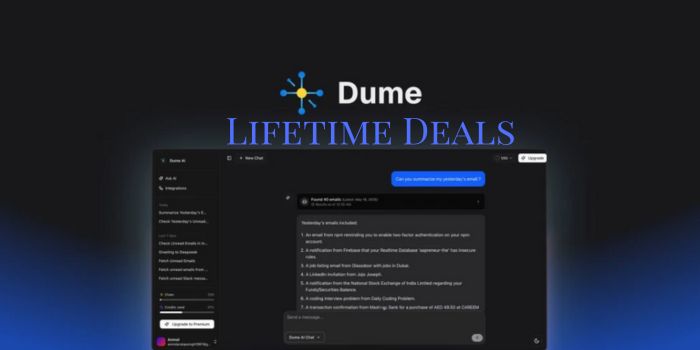 Dume Lifetime Deals
